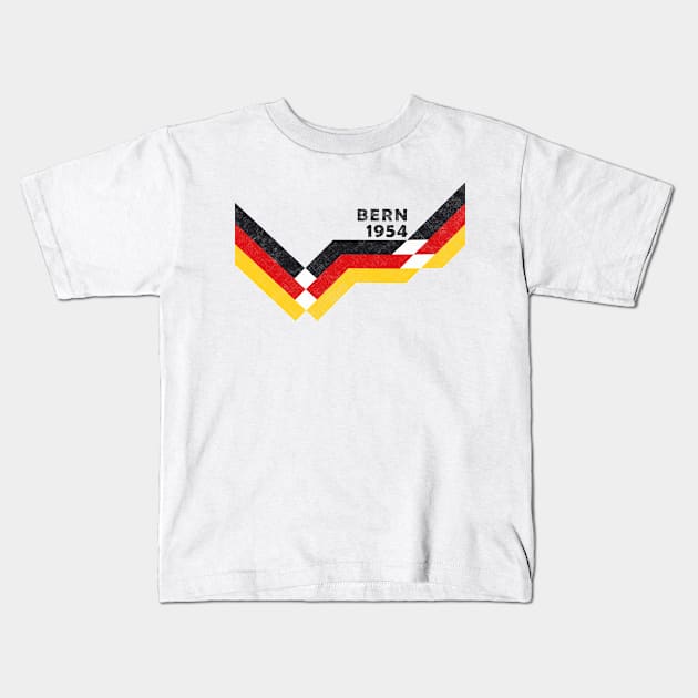 RETRO MEISTER - BERN 1954 Kids T-Shirt by ShamSahid